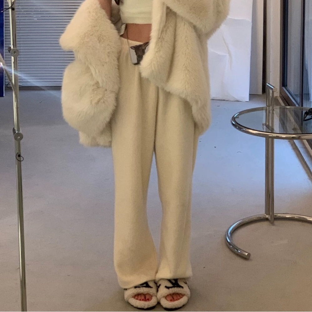 Cozy Cream Pants